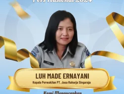 Kepala Perwakilan PT Jasa Raharja Singaraja ” Luh Made Ernayani ” Mengucapkan HPN Tahun 2024