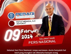 Adv Widiada, S.H Mengucapkan Selamat Hari Pers Nasional Tahun 2024