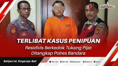 Terlibat Kasus Penipuan, Residivis Berkedok Tukang Pijat Ditangkap Polres Bandara