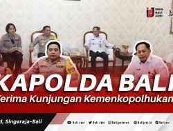 Polda Bali Terima Kunjungan Kemenkopolhukam