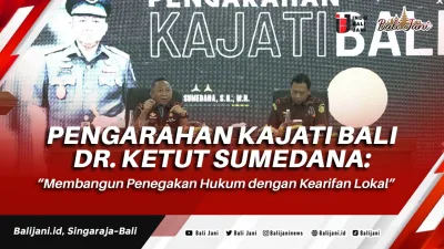 Pengarahan Kajati Bali Dr. Ketut Sumedana: “Membangun Penegakan Hukum dengan Kearifan Lokal”