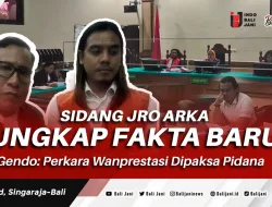 Sidang Jro Arka Ungkap Fakta Baru, Gendo: Perkara Wanprestasi Dipaksa Pidana