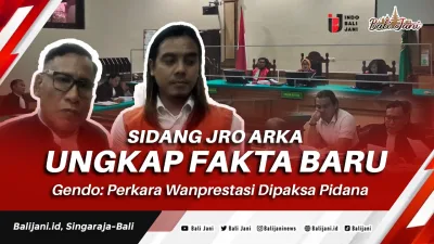 Sidang Jro Arka Ungkap Fakta Baru, Gendo: Perkara Wanprestasi Dipaksa Pidana