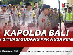 Kapolda Bali Cek Situasi Gudang PPK Nusa Penida