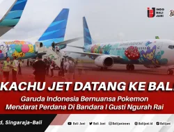 Pikachu Jet Datang Ke Bali! Garuda Indonesia Bernuansa Pokemon Mendarat Perdana Di Bandara I Gusti Ngurah Rai