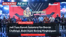 Jadi Tuan Rumah Sumatera Fire Rescue Challenge, Bukit Asam Borong Penghargaan