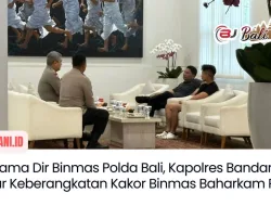 Bersama Dir Binmas Polda Bali, Kapolres Bandara Antar Keberangkatan Kakor Binmas Baharkam Polri