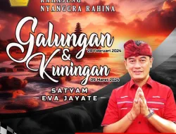 Ketua DPRD Buleleng Gede Supriatna Mengucapkan Selamat Hari Raya Galungan dan Kuningan