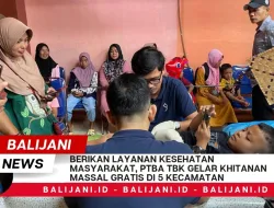 Berikan Layanan Kesehatan Masyarakat, PTBA TBk Gelar Khitanan Massal Gratis di 5 Kecamatan