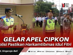 Gelar Apel Cipkon, Polisi Pastikan Harkamtibmas Idul Fitri