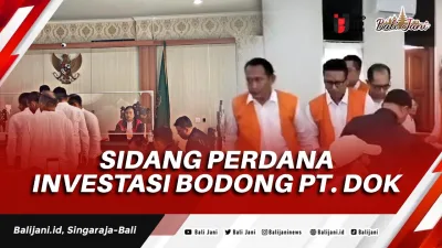 Sidang Perdana Investasi Bodong PT. DOK