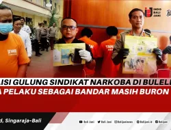 Polisi Gulung Sindikat Narkoba Di Buleleng, Dua Pelaku Sebagai Bandar Masih Buron