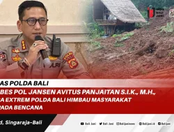 Cuaca Extrem Polda Bali Himbau Masyarakat Waspada Bencana