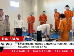 Lagi Rutan Polres Bandara Ngurah Rai di Geledah, Ini Hasilnya