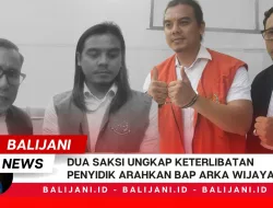 Dua Saksi Ungkap Keterlibatan Penyidik Arahkan BAP Arka Wijaya