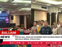 Polda Bali Adakan Rakernis Penyusunan Inisiatif Belanja Modal Polda Bali