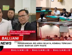 Persidangan Jro Arka Wijaya, Kembali Terkuak BAP Saksi Banyak Copy Paste