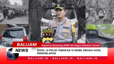 Wow…!!! Polisi Temukan 12 Mobil Diduga Hasil Penggelapan