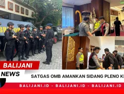 Satgas OMB Amankan Sidang Pleno KPU