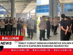 Jumat Curhat dengan Komunitas Golden Bird, Ini Kata Kapolres Bandara Ngurah Rai