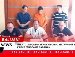 Nekat ….!!! Maling Beraksi Bobol Showroom, Bawa Kabur Feroza Ke Tabanan