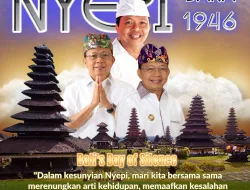 Wayan Koster : Harap Hari Raya Nyepi, Momentum Saling Beri Cahaya dan Kebahagiaan