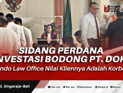 Sidang Perdana Investasi Bodong PT. DOK, “Gendo Law Office” Nilai Kliennya Adalah Korban