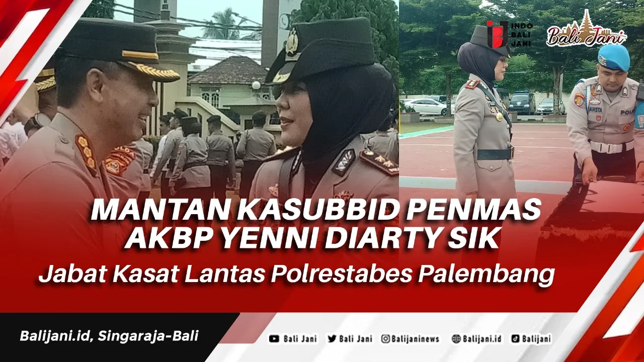 Mantan Kasubbid Penmas AKBP Yenni Diarty SIK Jabat Kasat Lantas ...