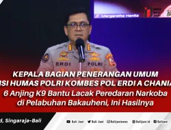 *6 Anjing K9 Bantu Lacak Peredaran Narkoba di Pelabuhan Bakauheni, Ini Hasilnya