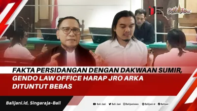 Fakta Persidangan Dengan Dakwaan Sumir, Gendo Law Office Harap Jro Arka Dituntut Bebas