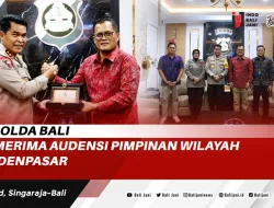 Kapolda Bali Memerima Audensi Pimpinan Wilayah BRI Denpasar