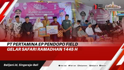 PT Pertamina EP Pendopo Field Gelar Safari Ramadhan 1445 H