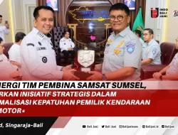Sinergi Tim Pembina Samsat Sumsel, Lahirkan Inisiatif Strategis dalam Optimalisasi Kepatuhan Pemilik Kendaraan Bermotor