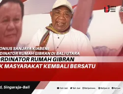 Koordinator Rumah Gibran Ajak Masyarakat Kembali Bersatu