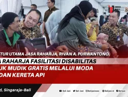 Jasa Raharja Fasilitasi Disabilitas untuk Mudik Gratis Melalui Moda Bus dan Kereta Api