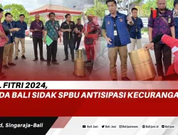 Idul Fitri 2024, Polda Bali Sidak SPBU Antisipasi Kecurangan