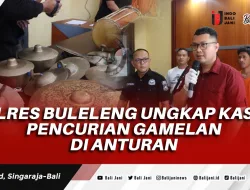 Polres Buleleng Ungkap Kasus Pencurian Gamelan di Anturan
