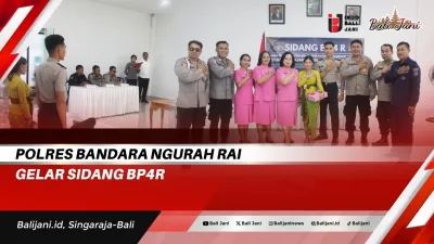 Polres Bandara Ngurah Rai Gelar Sidang