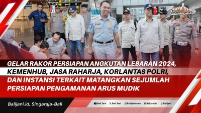 Gelar Rakor Persiapan Angkutan Lebaran 2024, Kemenhub, Jasa Raharja, Korlantas Polri, dan Instansi Terkait Matangkan Sejumlah Persiapan Pengamanan Arus Mudik