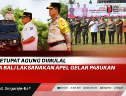 Ops Ketupat Agung Dimulai, Polda Bali Laksanakan Apel Gelar Pasukan