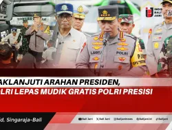 Tindaklanjuti Arahan Presiden, Kapolri Lepas Mudik Gratis Polri Presisi