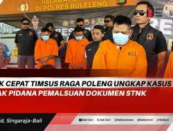 Gerak Cepat Timsus Raga Poleng Ungkap Kasus Tindak Pidana Pemalsuan Dokumen STNK