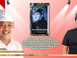 Peluang Kantongi Rekomendasi Tetap Pada Koster, Giri Prasta Tebar Baliho Tak Bercorak PDI Perjuangan