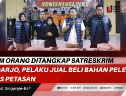 Enam Orang Ditangkap Satreskrim Sidoarjo, Pelaku Jual Beli Bahan Peledak Jenis Petasan