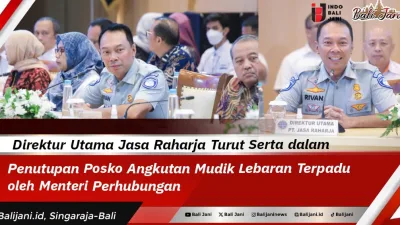 Direktur Utama Jasa Raharja Turut Serta dalam Penutupan Posko Angkutan Mudik Lebaran Terpadu oleh Menteri Perhubungan