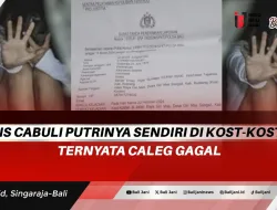 Miris Cabuli Putrinya Sendiri di Kost-Kostan, Ternyata Caleg Gagal