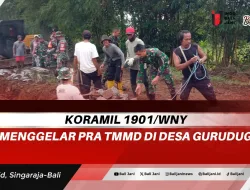 Koramil 1901/Wny Menggelar Pra TMMD di Desa Gurudug