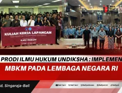 KKL Prodi Ilmu Hukum Undiksha : Implementasi MBKM Pada Lembaga Negara RI