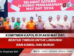 Komitmen Kapolri di Aksi May Day: Bentuk Timsus untuk Lindungi dan Kawal Hak Buruh