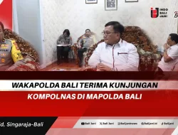 Wakapolda Bali Terima Kunjungan Kompolnas Di Mapolda Bali